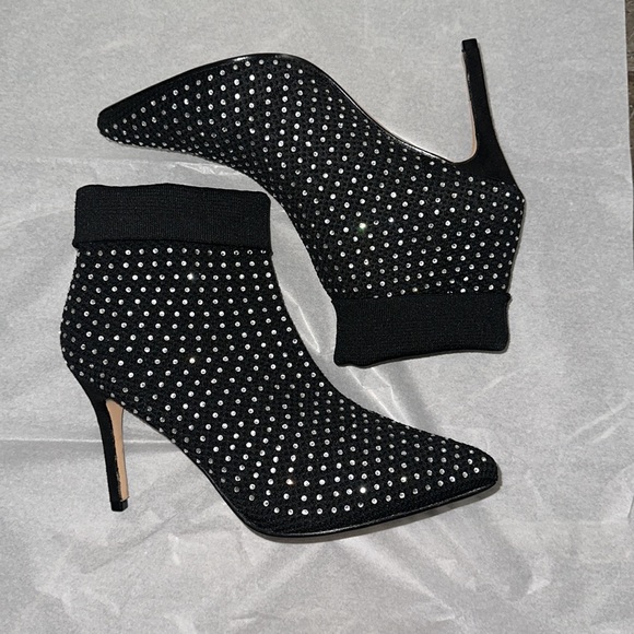 ✨NEW ROUGE RHINESTONE BOOTIES✨ - Picture 2 of 8